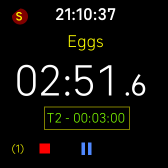 Timer settings